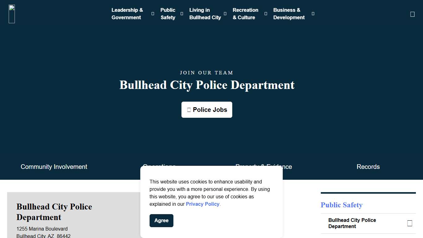 Bullhead City Police Department Bullhead City